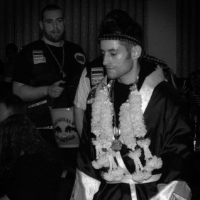 Trevor Saint fighting for Minotaurs Gym, under Paul Taylor and Christian Knowles